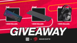 Win 1 of 3 Mad Catz Peripherals/GOG Game bundles from Madcatz and GOG