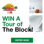 Win a Tour of The Block (Includes Flights & Accommodation) or 1 of 40 Tickets to Exclusive Renovation Webinar from James Hardie