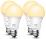 TP-Link L510E Tapo Smart Wi-Fi LED Bulb w/ Dimmable Light (4-Pack) $26 + Delivery @ Skycomp