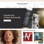 20% off Sitewide with Free Shipping (Stack with 30% Cashback with Cashrewards) @ Paula's Choice Skincare