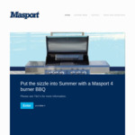 Win a Masport Pacific 4 Burner BBQ Worth $949 from Masport