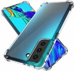 Samsung Galaxy S22 S21 FE Ultra S20+ S10 Ultra 5G Note 9 Case Shockproof Bumper TOUGH Gel Clear Cover $5.49 Delivered @ Ab eBay