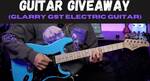Win a Sky Blue Glarry GST Electric Guitar from Gabeflow