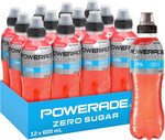 Powerade Berry Ice Zero Sports Drink, 12x600ml $14.02 + Delivery ($0 with Prime/ $39 Spend) @ Amazon Warehouse