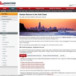 Flights to and from the Gold Coast from $48 on Qantas