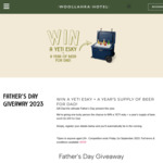 Win a Yeti Esky + A Year's Supply of Beer for Dad from The Woollahra Hotel