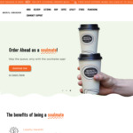 Free Coffee with New Account Signup, Free Soup with Purchase (App Required) @ Soul Origin