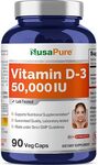 Vitamin D3 50,000 IU 180 Veggie Capsules (Once Weekly) $29.99 + Delivery ($0 with Prime/ $59 Spend) @ Amazon US via AU