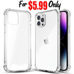 Shockproof Silicon Case Cover for iPhone 15/14/13/12/11/XS Pro Max/6/7/8 Plus - $3.89 Delivered (Was $5.99) @ HMS1116 eBay