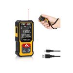 Prexiso 40m Rechargeable Mini Laser Distance Measure $29 (RRP $49) + Delivery ($0 C&C/ in-Store/ OnePass) @ Bunnings