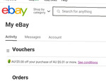 $5.00 off Your Purchase of $5.01 or More @ eBay