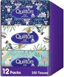 [Prime] Quilton Hypo Allergenic 2 Ply 250 Facial Tissues Pack, 12 Packs $25.80 ($23.22 S&S) + Delivered @ Amazon AU