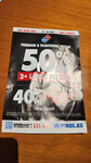 50% off (Min. 3) or 40% off (No Min.) Premium & Traditional Pizzas @ Domino's (Selected Stores)