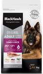 Black Hawk Original Adult Lamb and Rice Dog Food 20kg $103.20 Delivered @ Swaggle