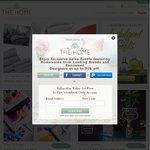 $15 off Purchase of $49 to Use at THE HOME on Sign-up