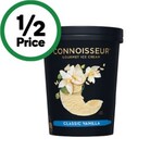 ½ Price Connoisseur Ice Cream Varieties 1L $6 @ Woolworths