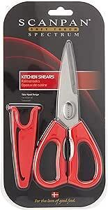 Scanpan Spectrum Soft Touch Kitchen Shears, Red $9.95 + Delivery ($0 with Prime/ $59 Spend) @ Amazon AU