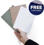 Free A5 Colour Swatches / Samples Delivered (Usually $2 Ea, Limited to 5 Per Customer) @ Haymes Paint