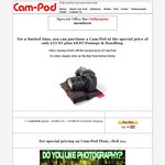 Cam-Pod Camera Bean Bag for Digital Cameras - 20% OFF. $30.95 Including Australian Shipping