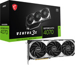 MSI GeForce RTX 4070 VENTUS 3X E1 12G OC GPU $749 + Delivery ($0 to Metro/ MEL/BNE/SYD C&C / in-Store) + Surcharge @ Scorptec