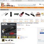 SIPIK SK68 3W LED Focus Cree LED Flashlight (1x AA Battery) $5.91 Shipped