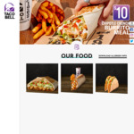 Beefy Cheesy Burrito Meal with Cinnamon Twists, Chips and Drink for $6.95 @ Taco Bell