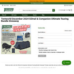 Win a OZtrail & Companion Ultimate Touring Bundle Worth $1,669.95 from Tentworld