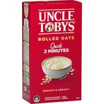 Uncle Tobys Quick Rolled Oats 1kg $3.25 @ Woolworths