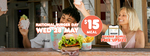 $15 Classic Burger + Snack Fries + Small Drink @ Betty's Burger (Free Upsize for App Members)