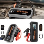 Wolfbox 2000A Portable Jump Starter Power Bank with LED Display $72.24 ($70.54 eBay Plus) @ Wolfbox_au_official eBay