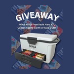 Win a Ninja FrostVault 47L Hard Cooler with Dry Zone (Worth $399 AUD) + 1x $100 Coles Voucher from Tegel Takeouts