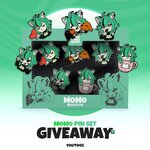 Win Momo Collector's Pins from Momo's Mischief