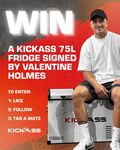 Win a Signed Val Holmes Kickass 75L Dual Zone Portable Fridge Valued at $999 from Kickass Products