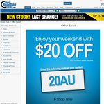 Chainreaction Cycles - Coupon $20 off with Minimum $200 Spend
