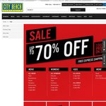 Today Only City Beach Additional 20% off Discount Footwear + Free Express Ship