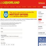 500 Flybuys Points for Signing up to Liquorland Email List