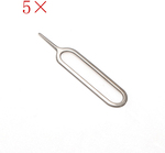 5x iPhone Sim Card Tray Eject Pin Key Tool, USD $0.10 + Free Shipping