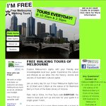 I'm Free Walking Tours of Melbourne & Sydney .  FREE.