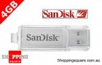 Sandisk 4GB USB Flash Drive $9.99 + Shipping