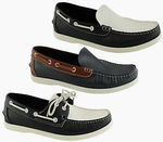 Saint Valentine Mens Leather Casual Boat Shoes ONLY $29.95 + $9.95 Postage!