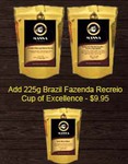 Award Winning Coffee Deal Fresh Roasted 2 x 980g $49.95 + FREE Shipping @ Manna Beans