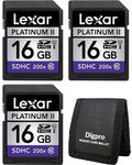Triple Pack - Lexar 16GB SDHC Class 10 UHS (200x) SD Card - $22 USD (+ Shipping)