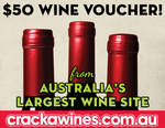 $50 off Your Order, Min Spend $120 AMEX Cards at Cracka Wines