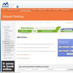 Melbourne Airport $15 for 2 Hrs Pre Booked Parking (Normally $24) & Other Offers