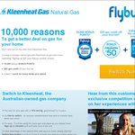 $50 Gas Credit off First Bill and 10,000 BONUS Flybuys Points When Sign up for Kleenheat in WA