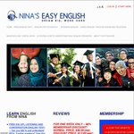 Nina's Easy English Language Course - Was $36 Now $12