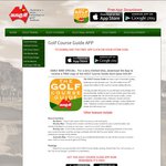 Ausgolf Free Golf Course Guide App + Additional Copy of Discount Book ($6 Delivery) -Save $34.99