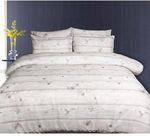 Pinewood Printed Microfibre Quilt Cover Set - Queen Bed $21.95 Delivered @ DealsDirect