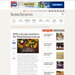 Win 1 of 5 $50 The Gourmet Food Vouchers from Home Heaven