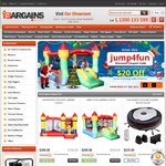 Save $15 When You Spend over $150 for All Categories except Jumping Castles - Bargains Online